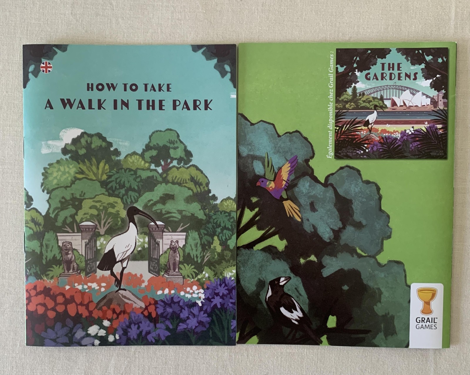 A Walk In The Park Grail Games Board Game 2021 Roll Write 1+ Players Ages 10+