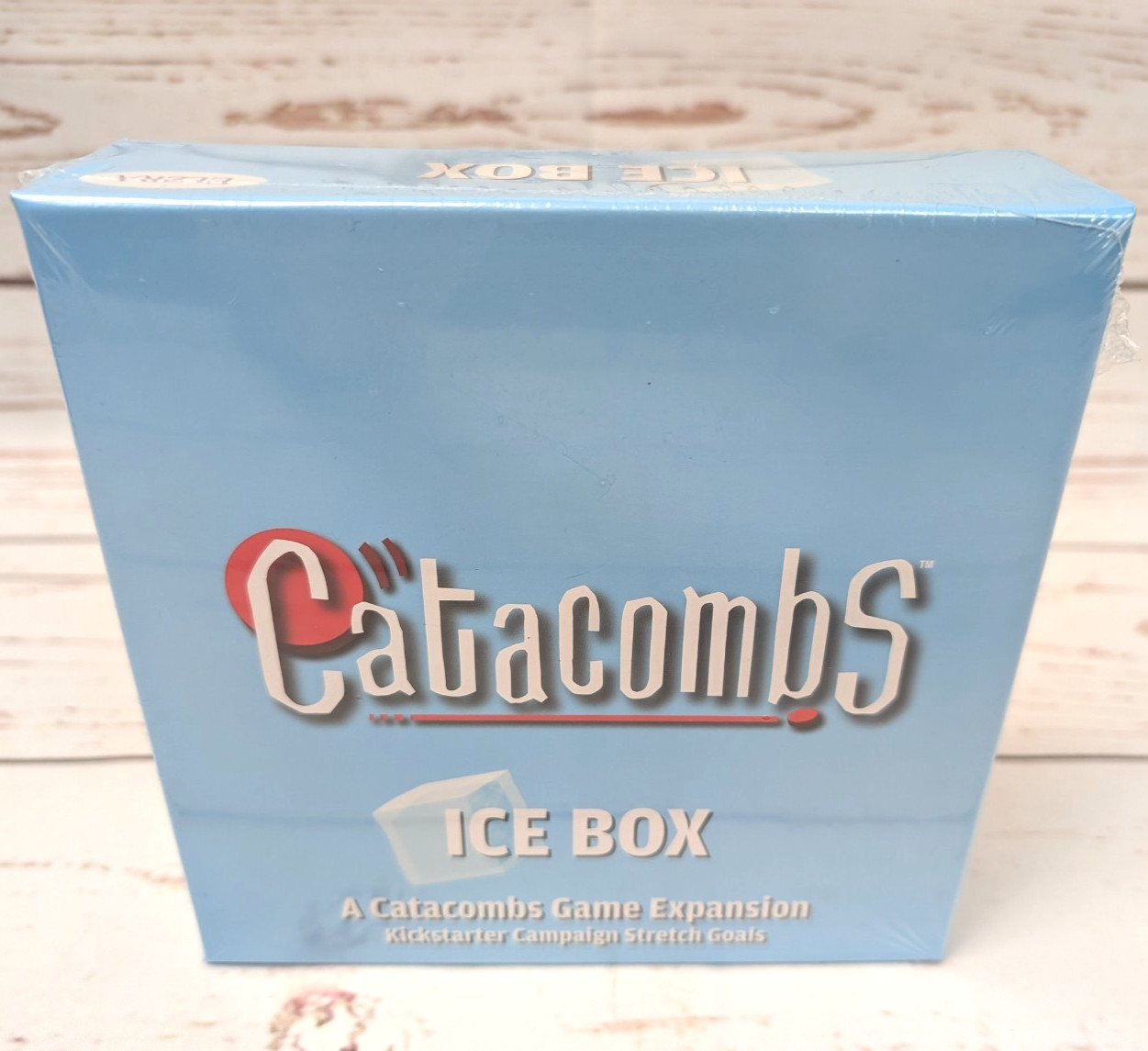 Catacombs Ice Box Kickstarter Expansion Elzra Games Board Game NIS Dexterity