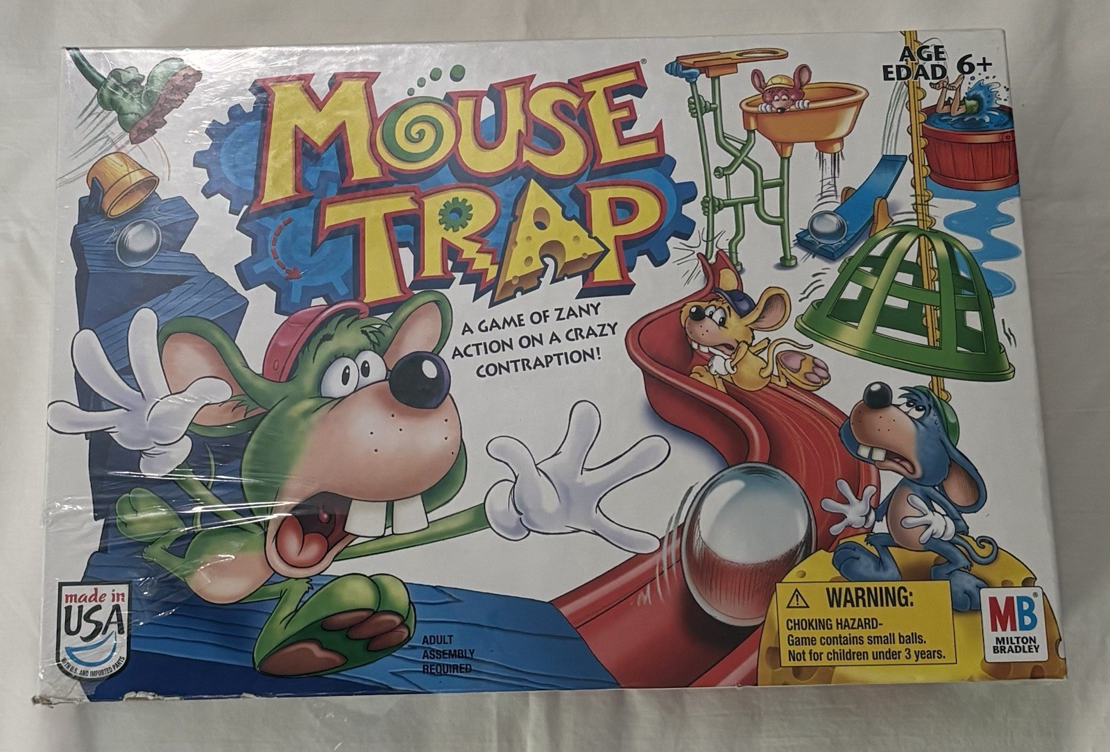 Milton Bradley Mouse Trap Board Game Brand New 2005 Made In USA