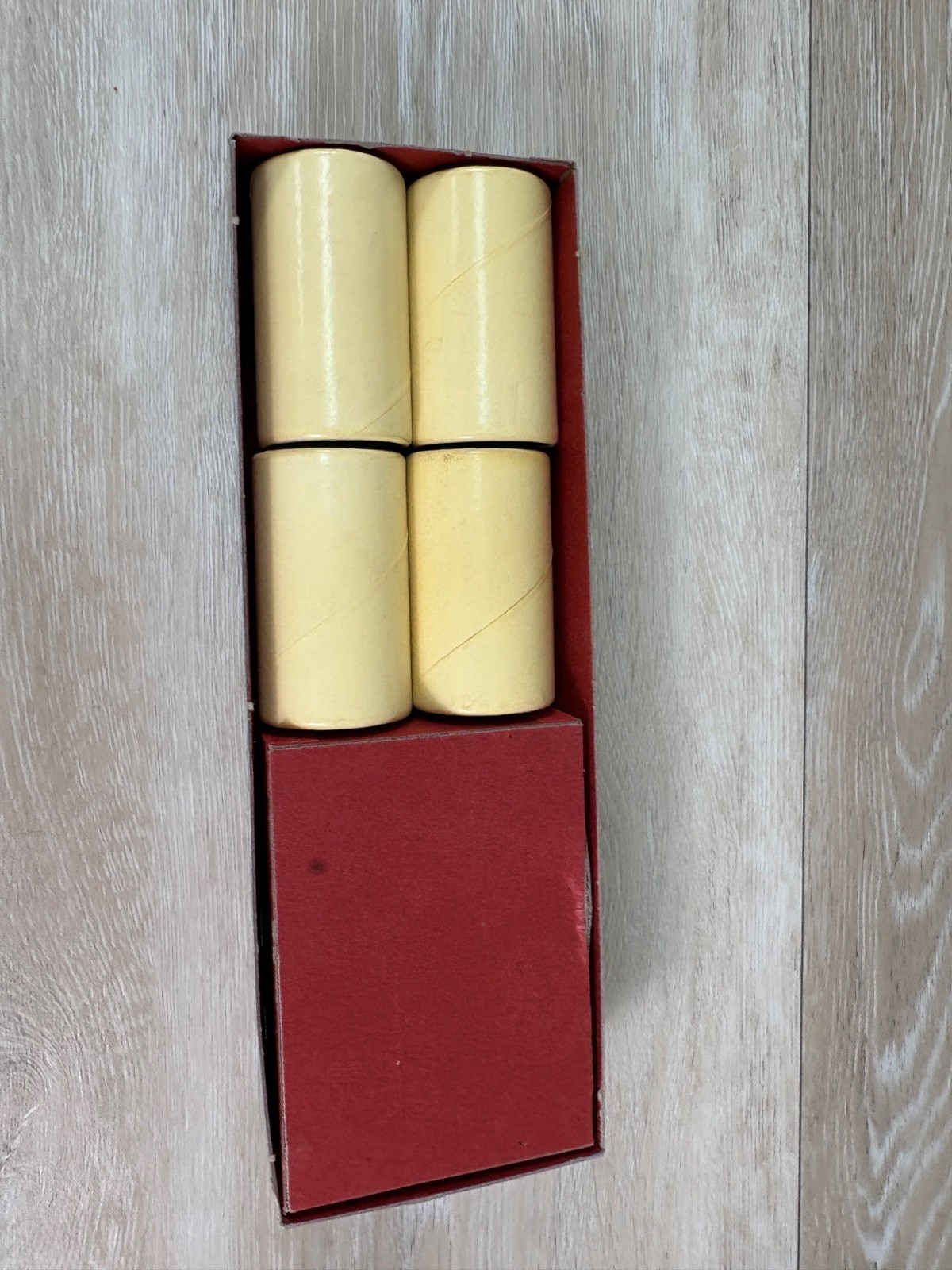 Vintage 1964 PARCHEESI Gold Seal Edition Playing Piece Set- Missing 1 Green Pawn