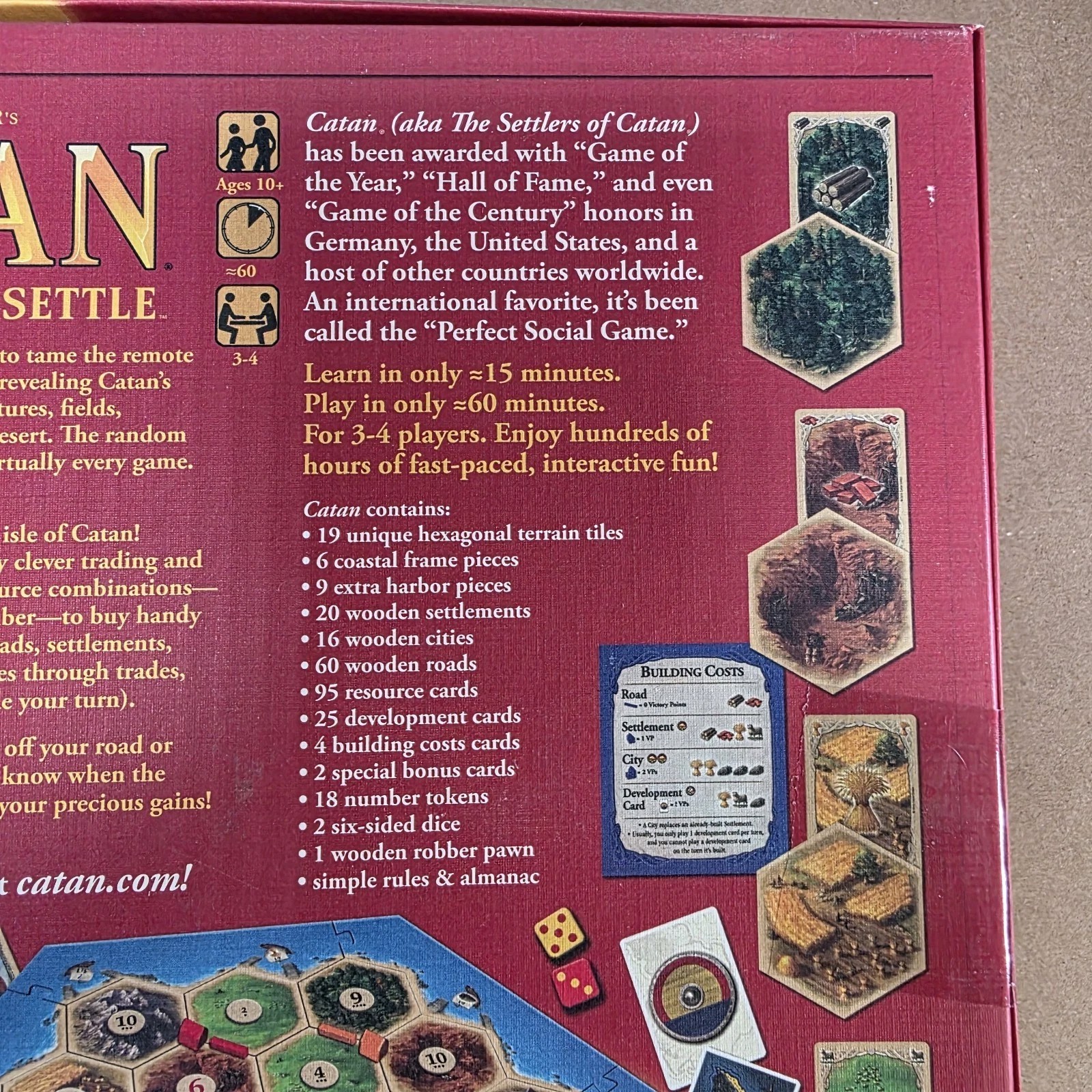 Catan Board Game 5th Edition 2015 Mayfair Games MFG3071 Brand New Sealed