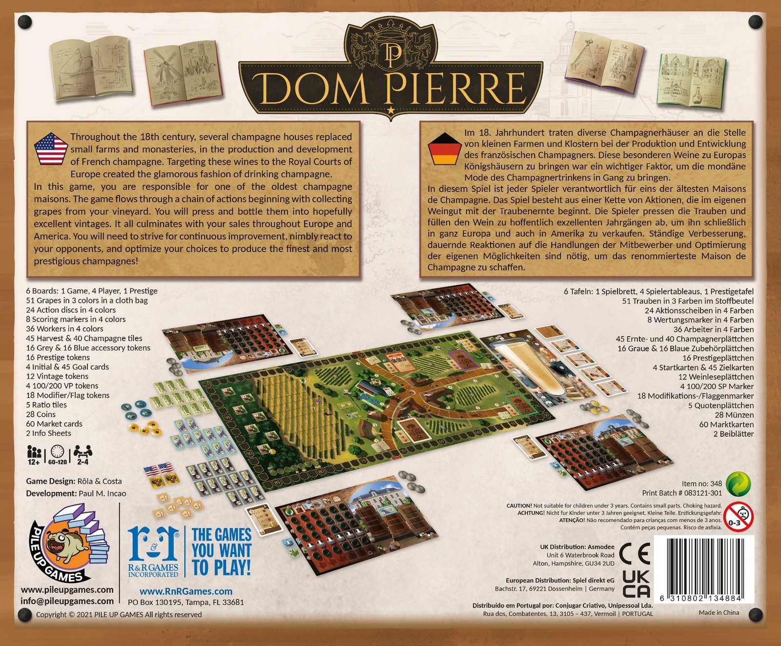 R&R Games Incorporated Dom Pierre RRG 348