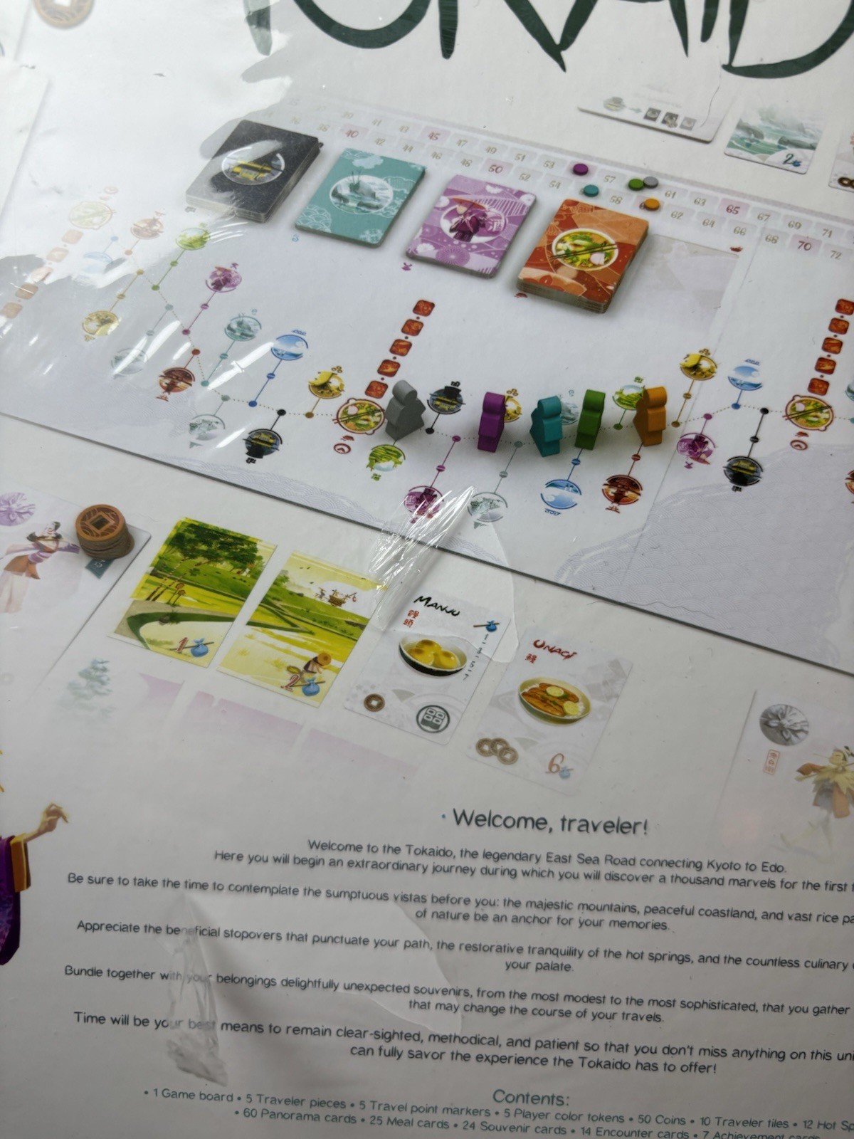Tokaido Fun Forge Ages 8+ Players 2-5 Board Seald Pack ADULT CARD GAME