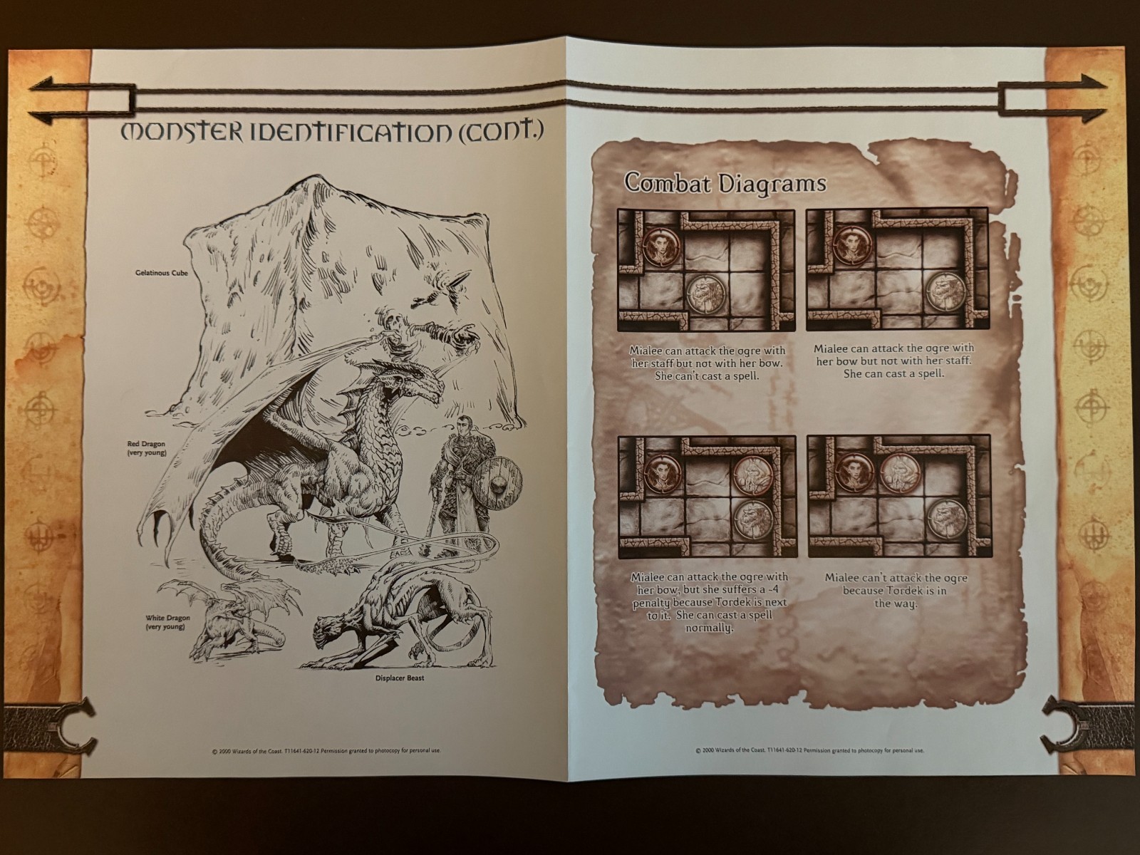 D&D Adventure Game Box Set. Pristine Components. Clean and Unpunched. 6 Dice.