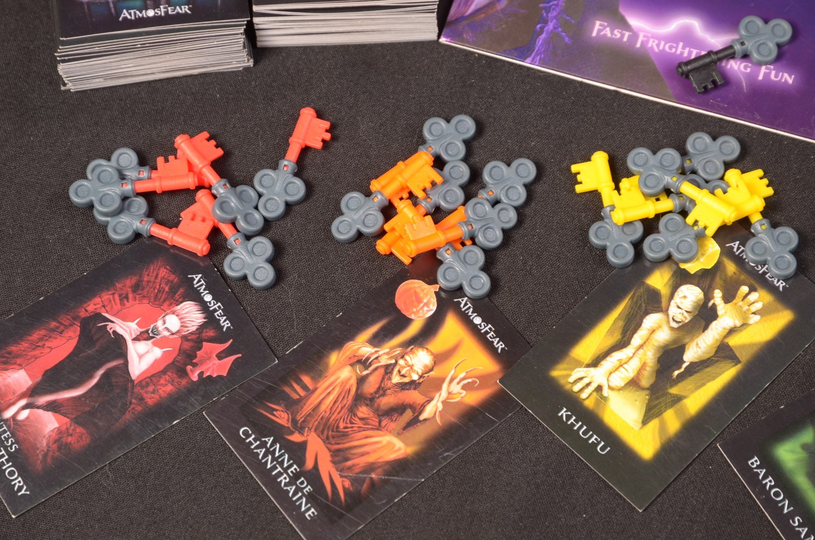 Pressman AtmosFear The Gatekeeper 2004 DVD Board Game 100% Complete