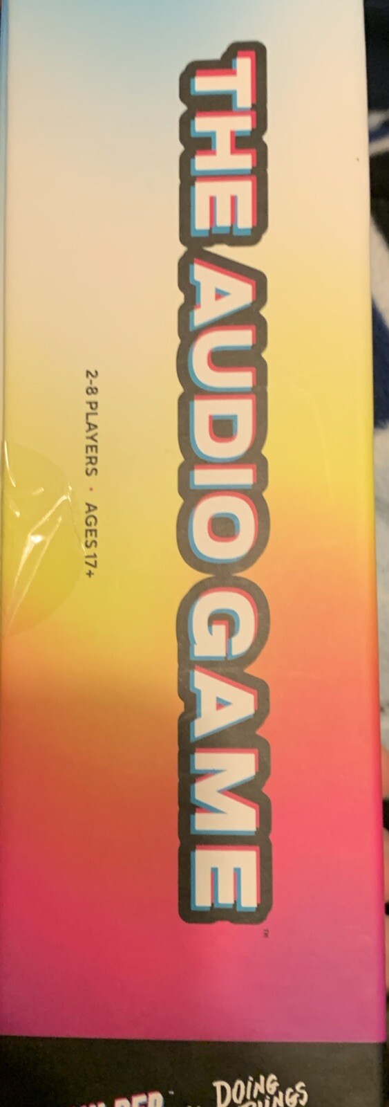 The Audio Game by Wilder Toys NEW Audio App Game 2 to 8 players New In Box