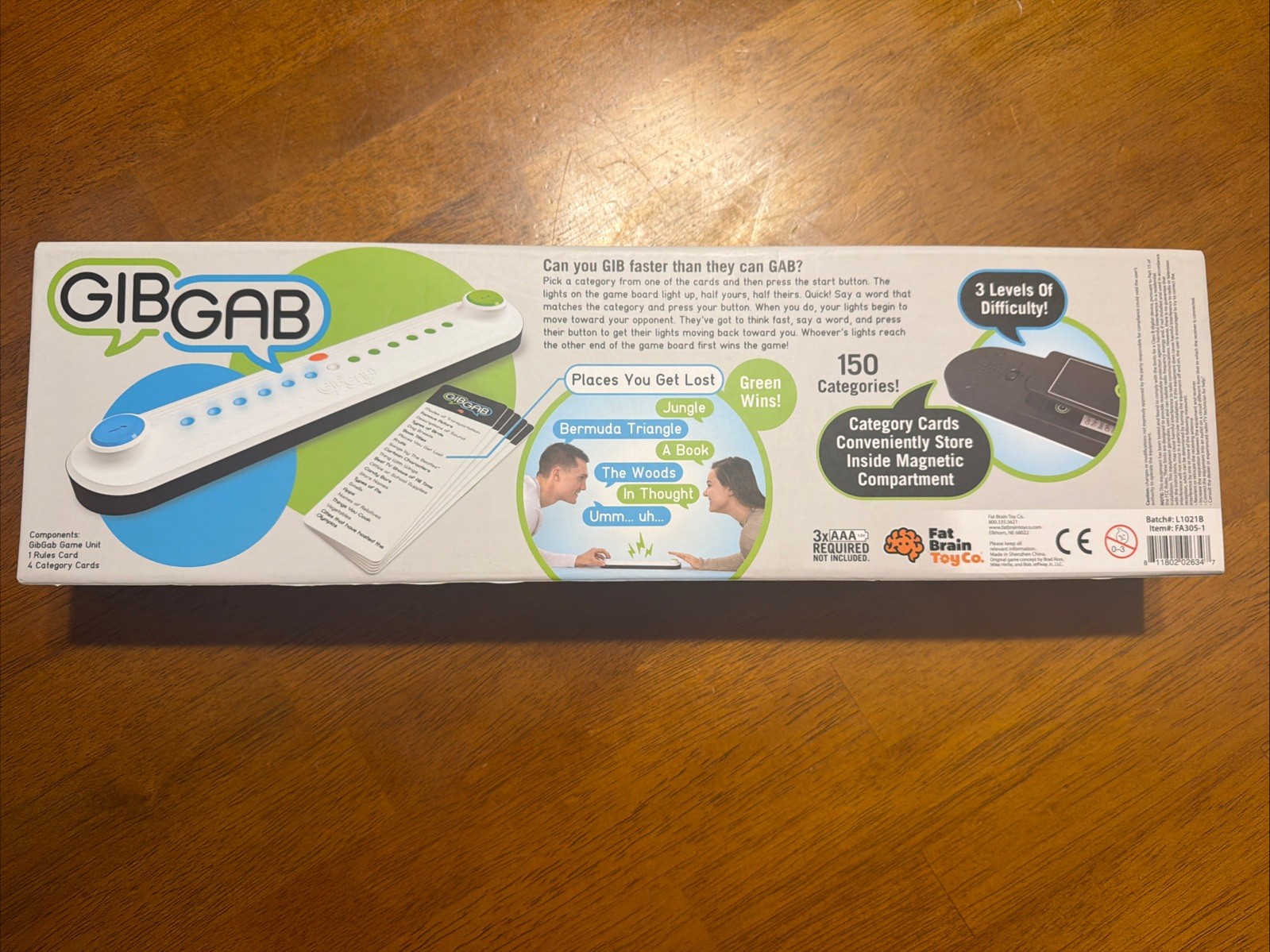 Gib Gab Fast Brain Toys Co Back-And-Forth Battle Of Babble New