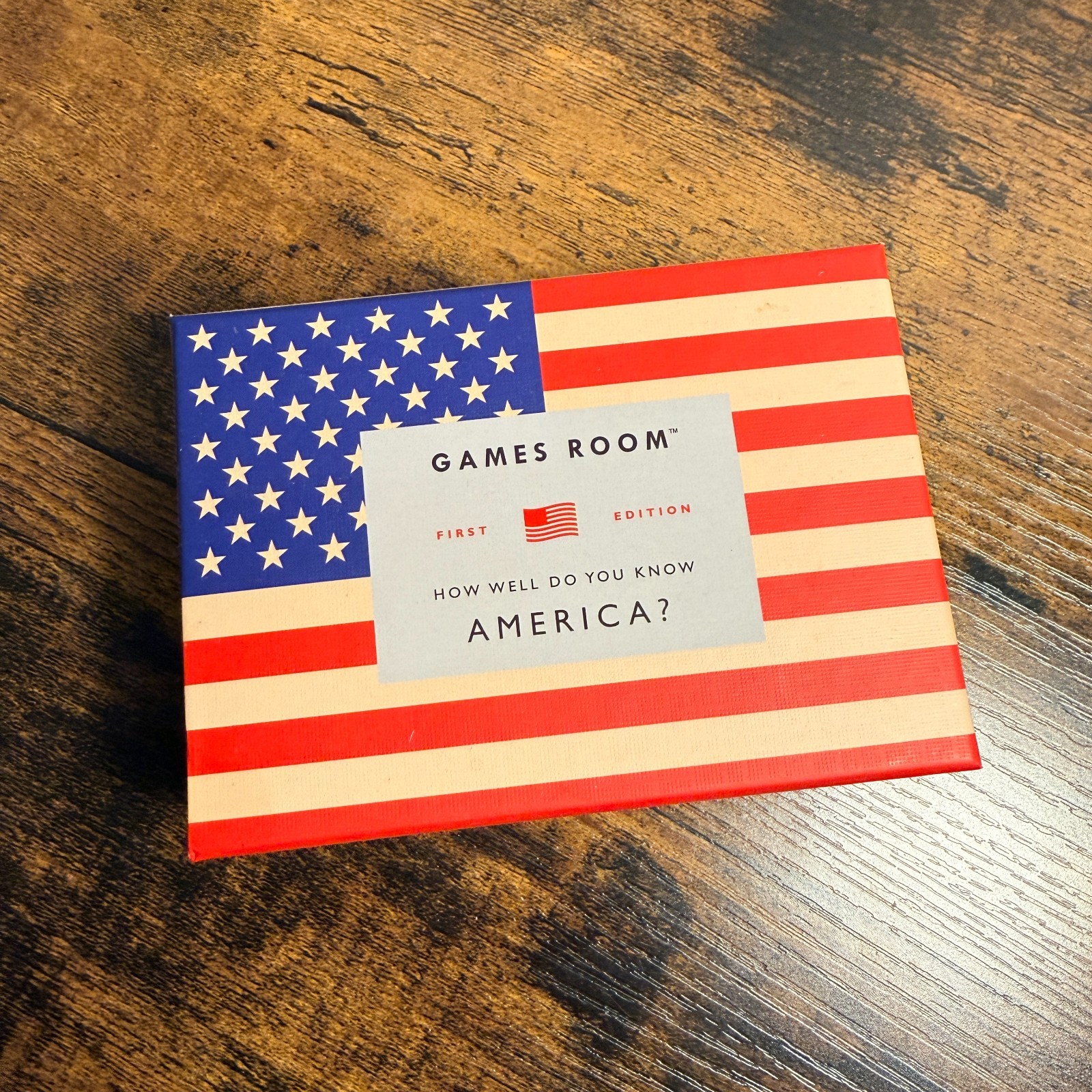 Ridleys Games Room HOW WELL DO YOU KNOW AMERICA? history trivia Chronicle Books