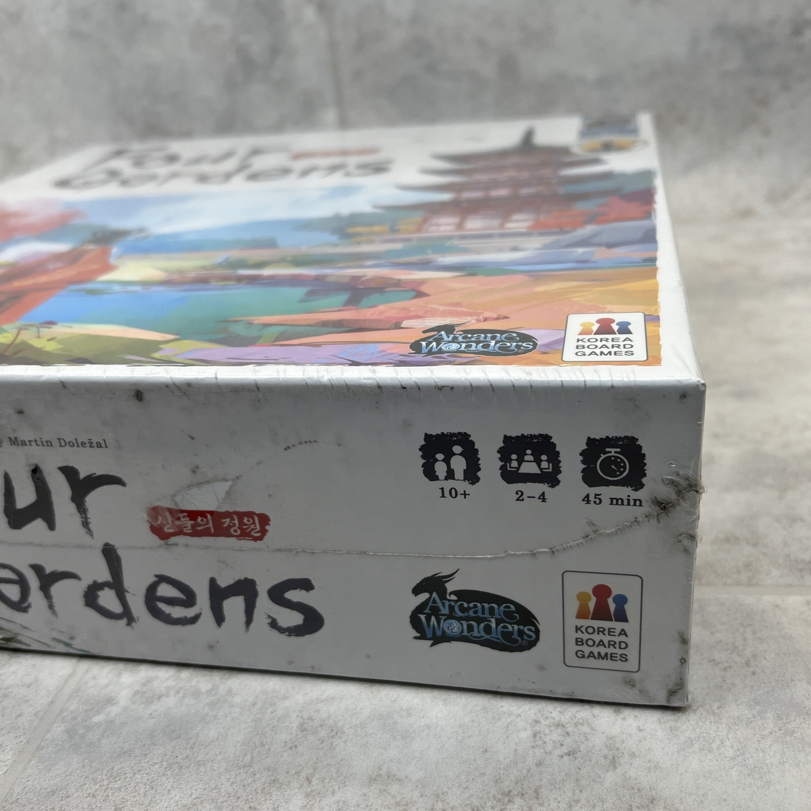 Four Gardens Board Game Arcane Wonders New Sealed NIB- See Desc.