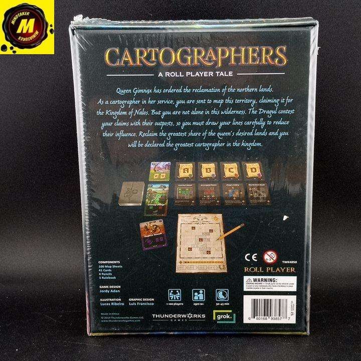 Cartographers: A Roll Player Tale (NIB) – #162399 – Strategy Games