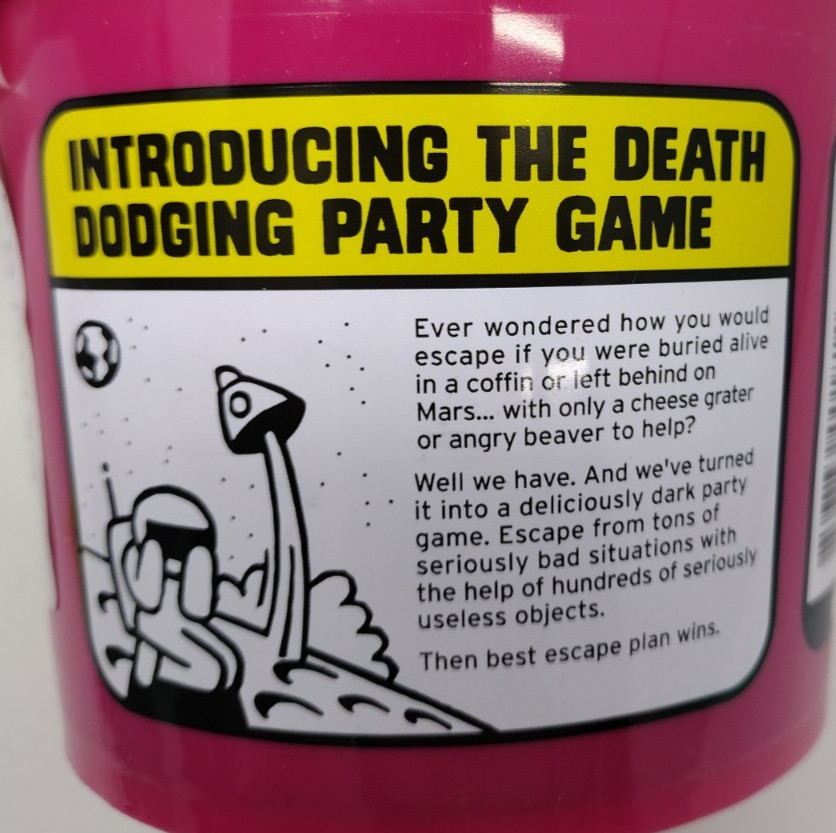 Bucket of Doom Game Funny Adult Party Game Big Potato New Unsealed Complete