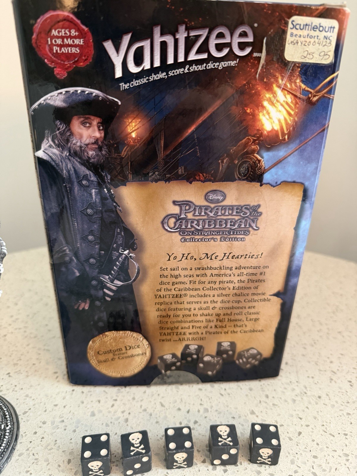Yahtzee Pirates of the Caribbean On Stranger Tide Collector’s Edition