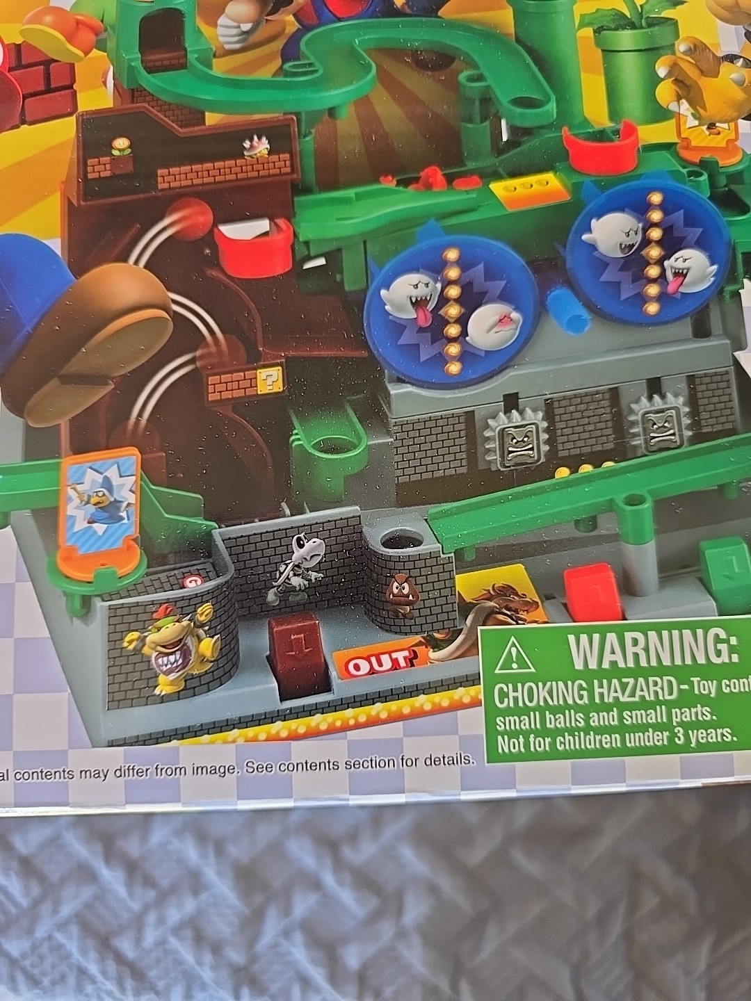 Epoch Games Super Mario Adventure DX Tabletop Skill and Action Game.