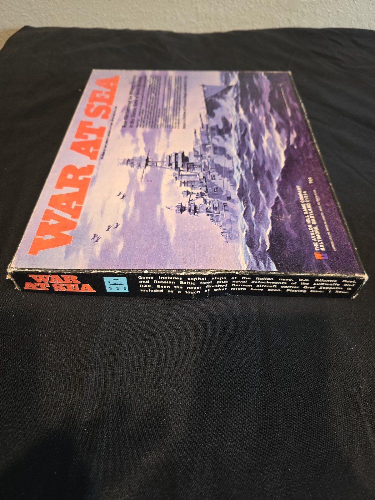 Vintage War at Sea Board Game – Avalon Hill (1976)
