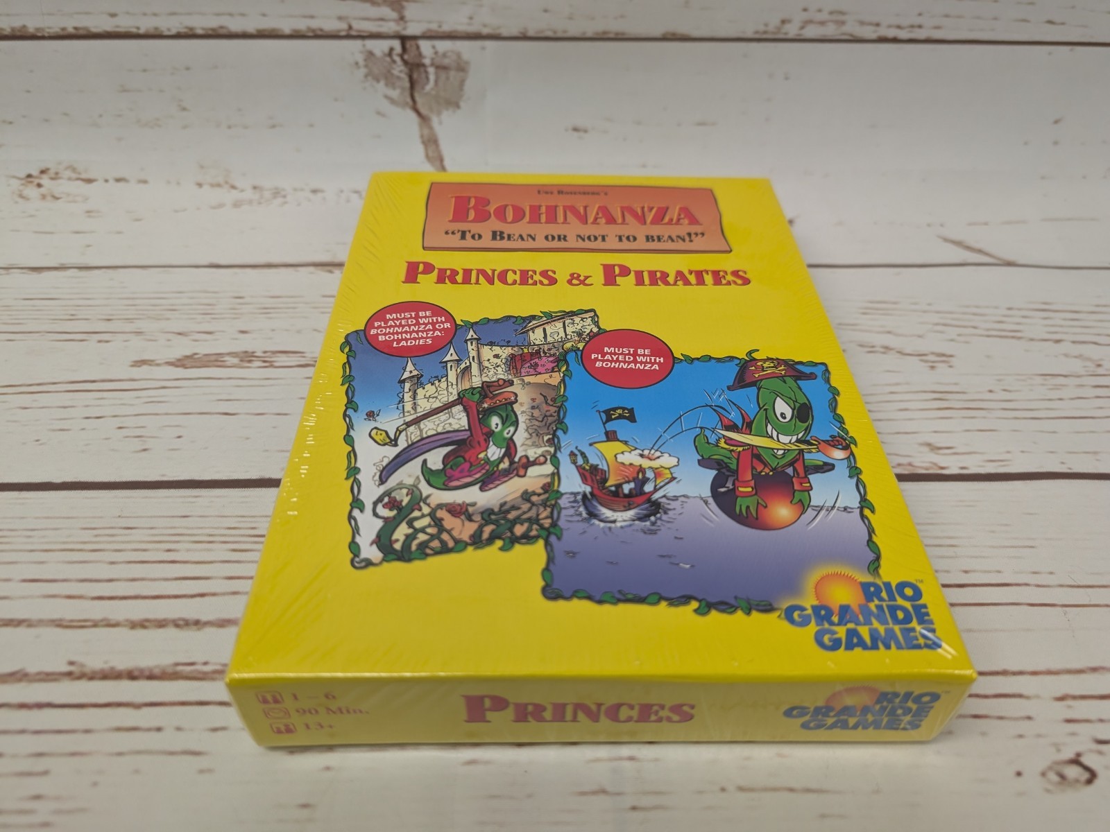 Bohnanza Princes and Pirates Card Game Expansion Rio Grande Amigo NIS