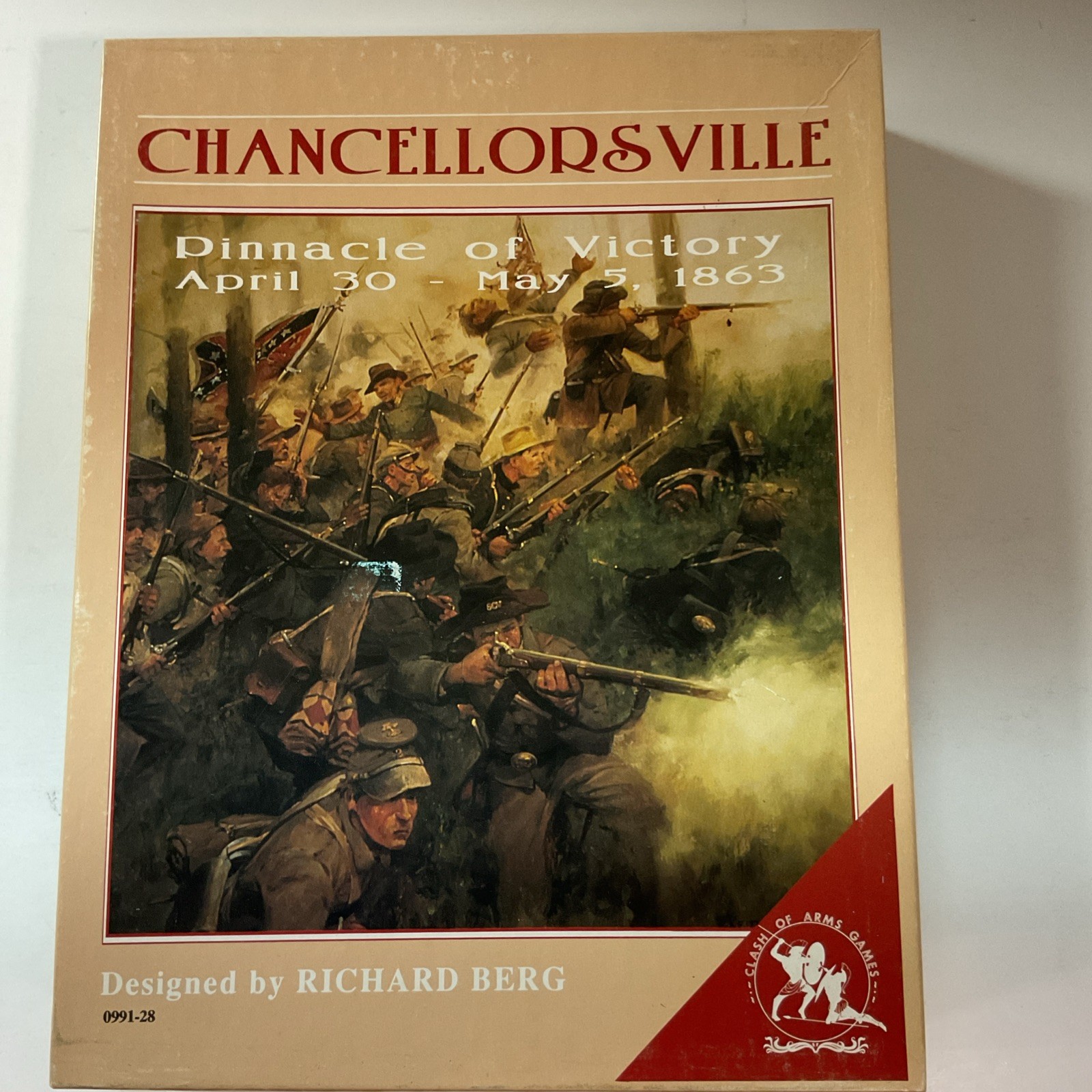 Chancellorsville Clash of Arms Games Pinnacle of Victory May 1863 Unpunched
