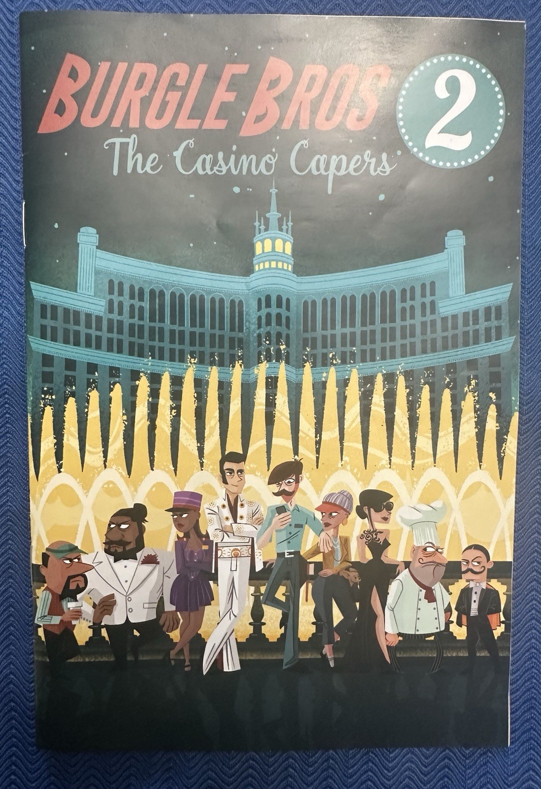 Burgle Bros 2: The Casino Capers Board Game Family Night Fowers 2020 Open Box