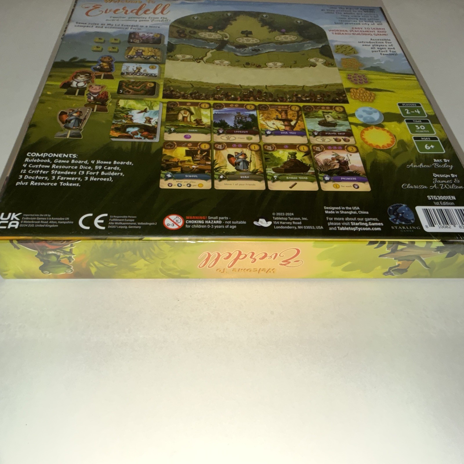 Welcome To Everdell Board Game – First Edition Starling Games – New Sealed
