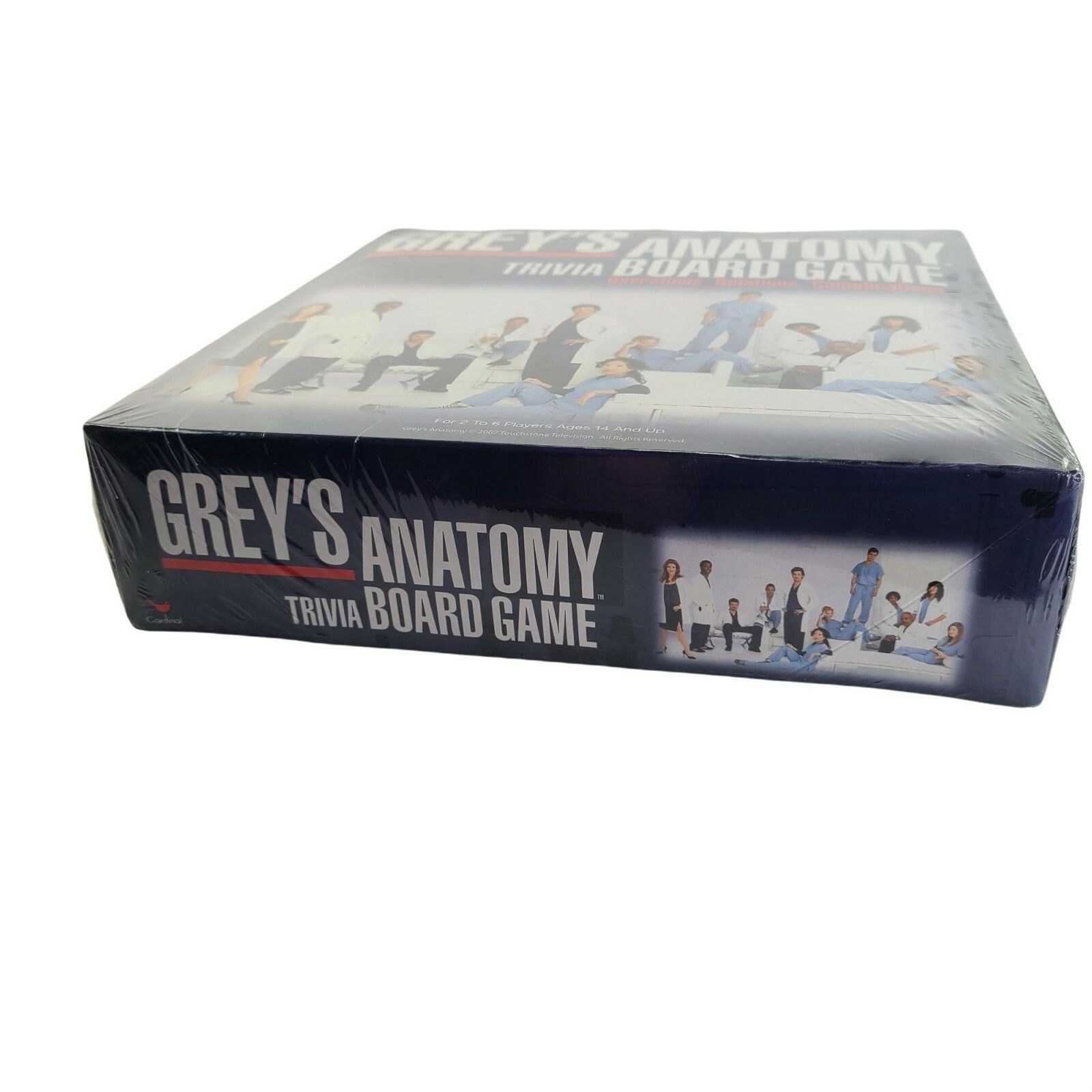 Greys Anatomy Trivia Board Game Ages 14 and Up Night Sealed New DENTED BACK READ