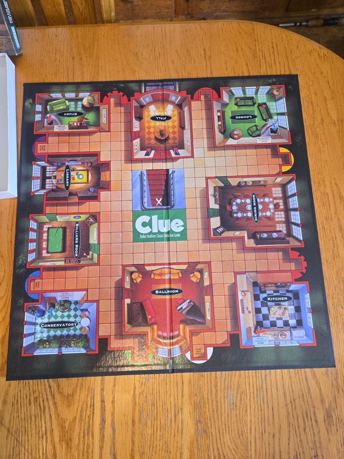 Parker brothers classic detective board game clue complete