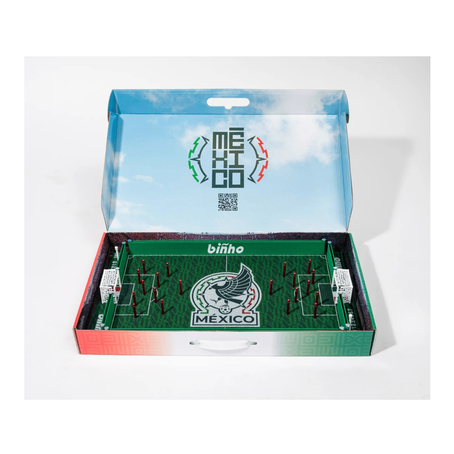 Binho Board Mexico National Team (Green) Edition Tabletop Soccer Game