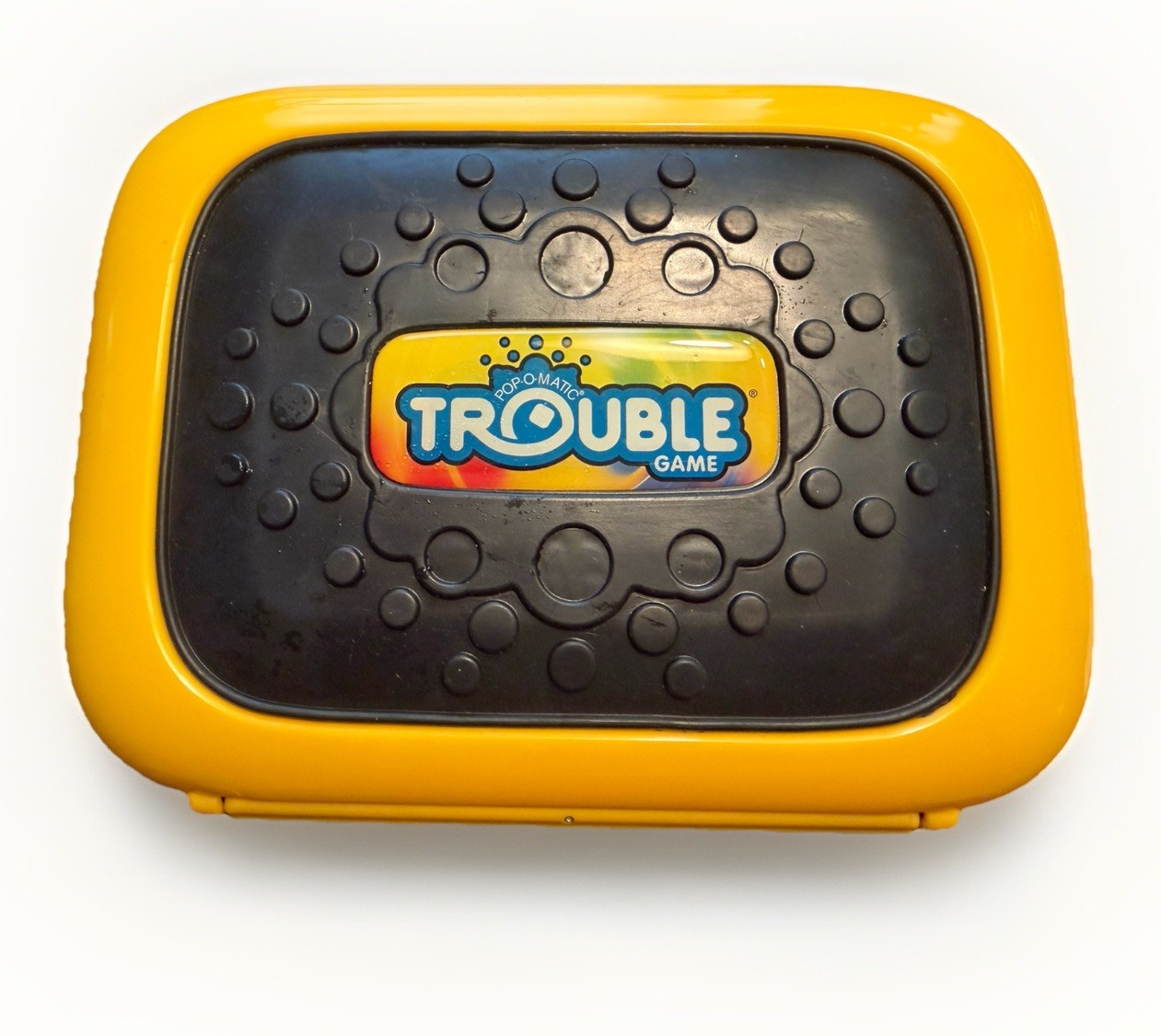 Trouble Pop-O-Matic Hard Case Travel Game 2007 Hasbro Complete