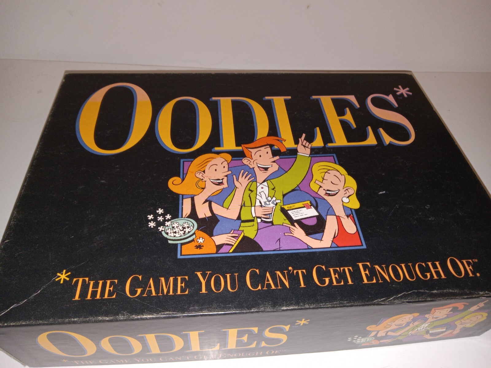 Milton Bradley Oodles Board Game Hersch Problem Solving 1992 100% Complete