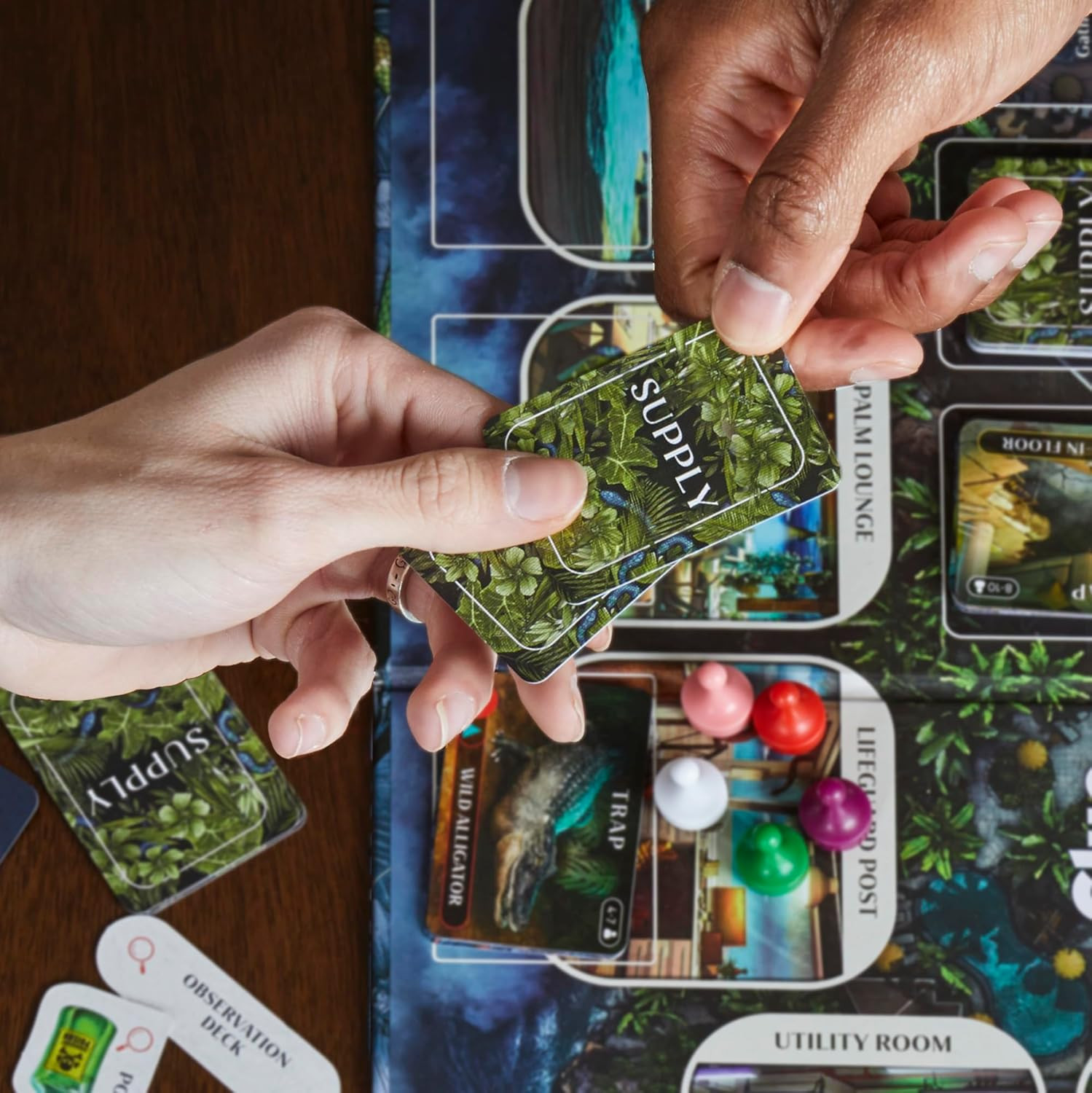 Clue Conspiracy Board Game for Adults and Teens, Secret Role Strategy Games, Age