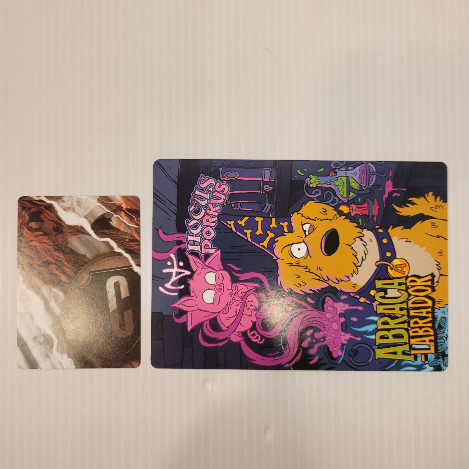 Epic Spell Wars Annihilageddon Gen Con 2019 Promos Hocus Porkus Abraca-Labrador
