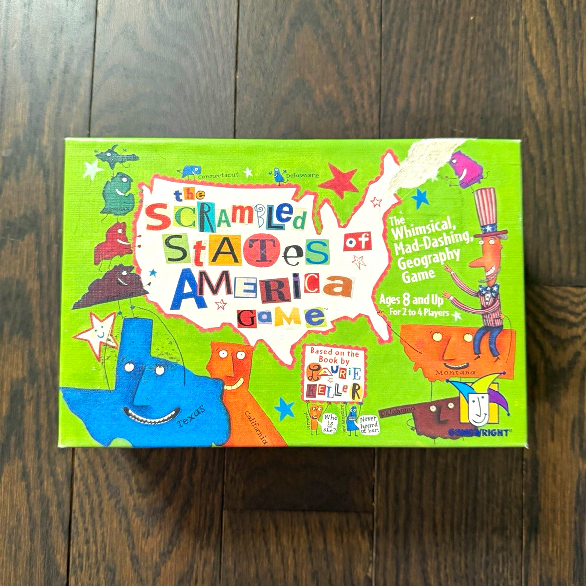 Geography Board Game bundle of 2: Great States & Scrambled States America Game