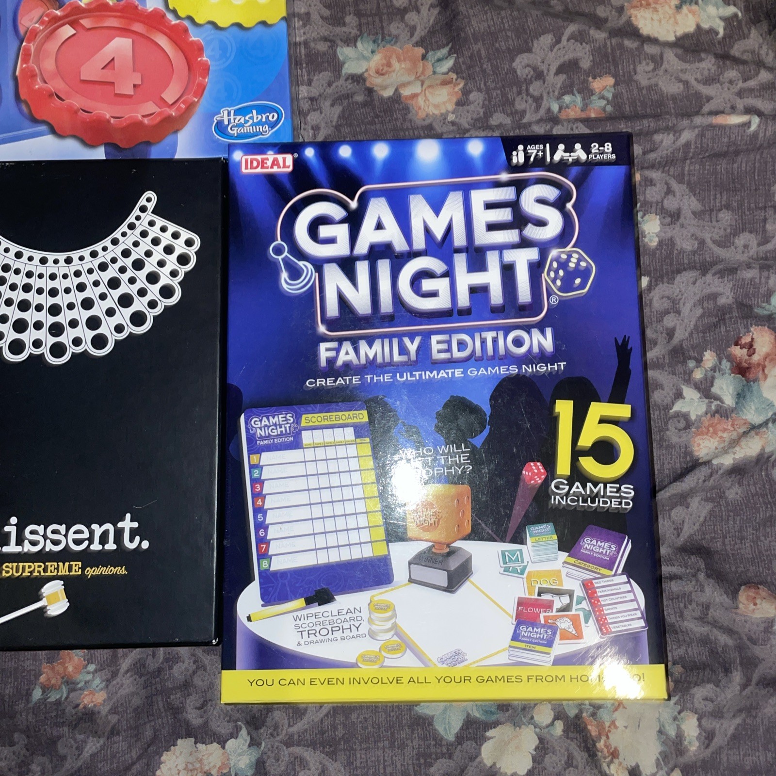 Mixed Lot Of 5 Games (Board/card)