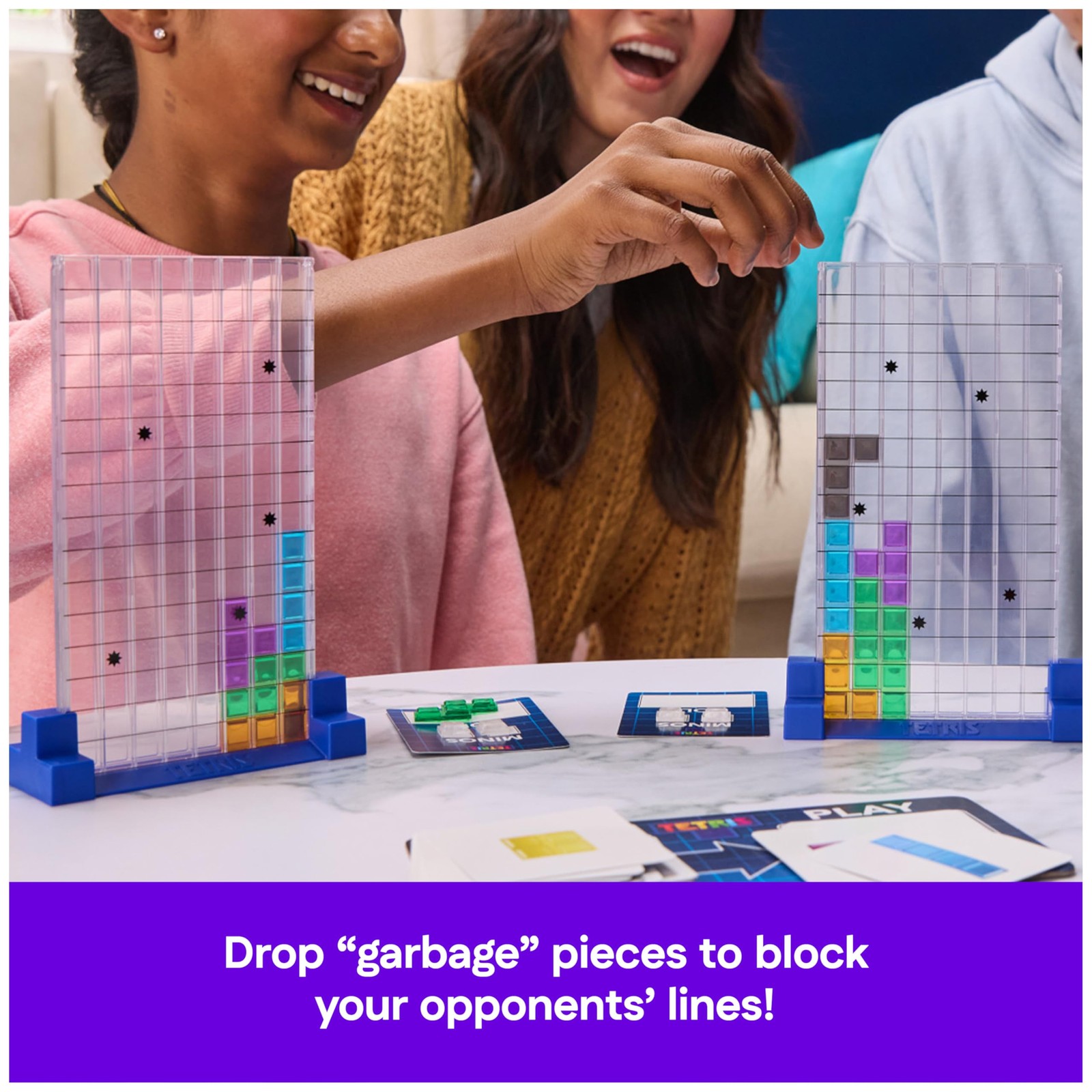 , Tetris: The Board Game, Play The Classic Puzzle Game Tetris in Real Life, M…