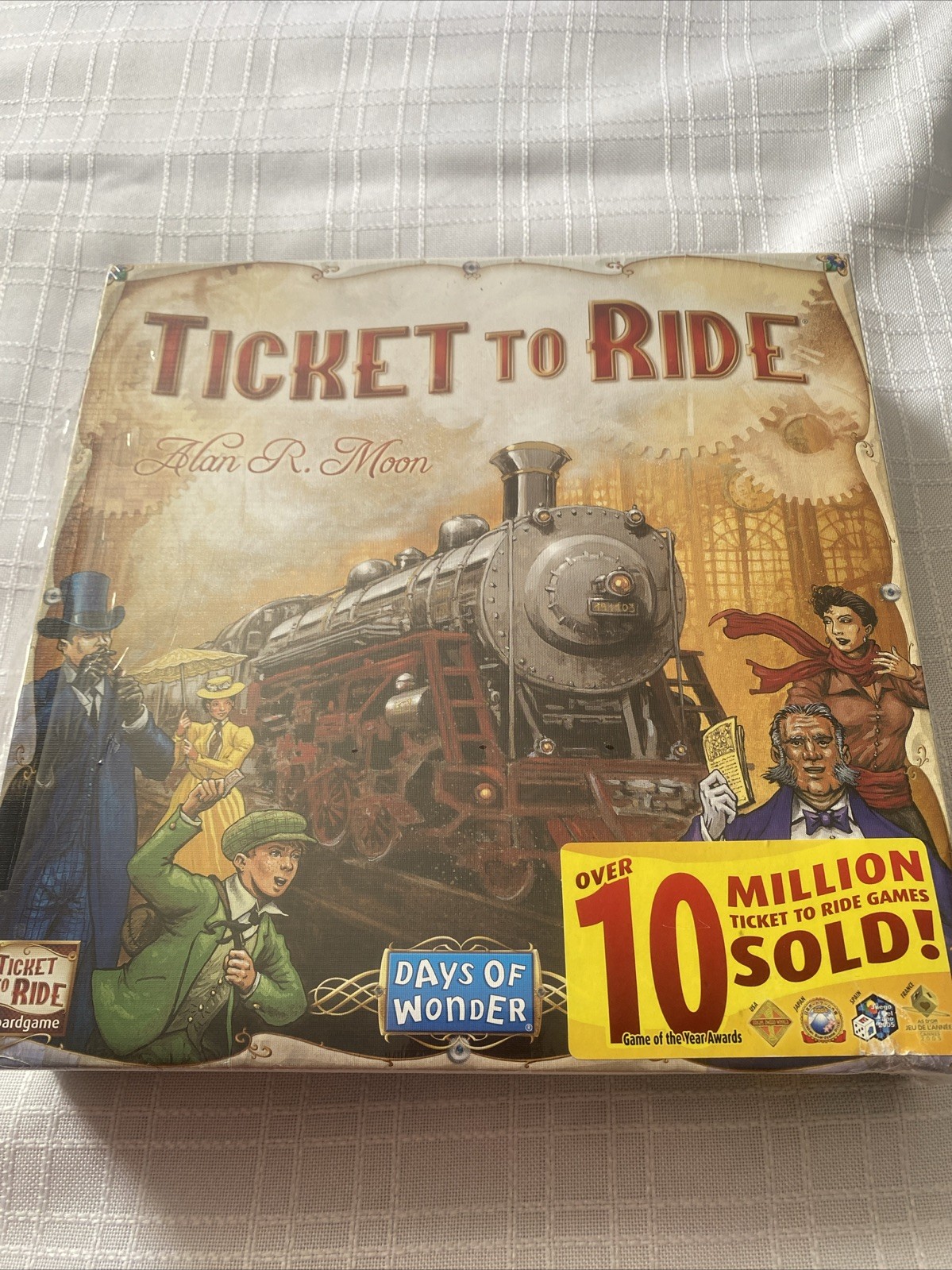 NEW Ticket To Ride by Alan R. Moon by Days of Wonder Board Game 2021 SEALED