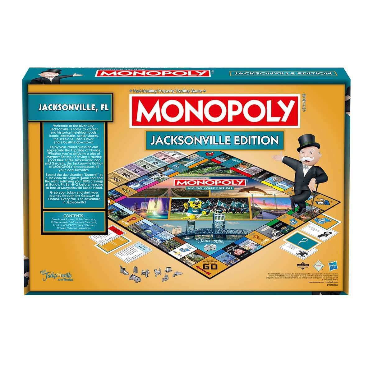 Jacksonville, FL Monopoly Board Game – New & Sealed