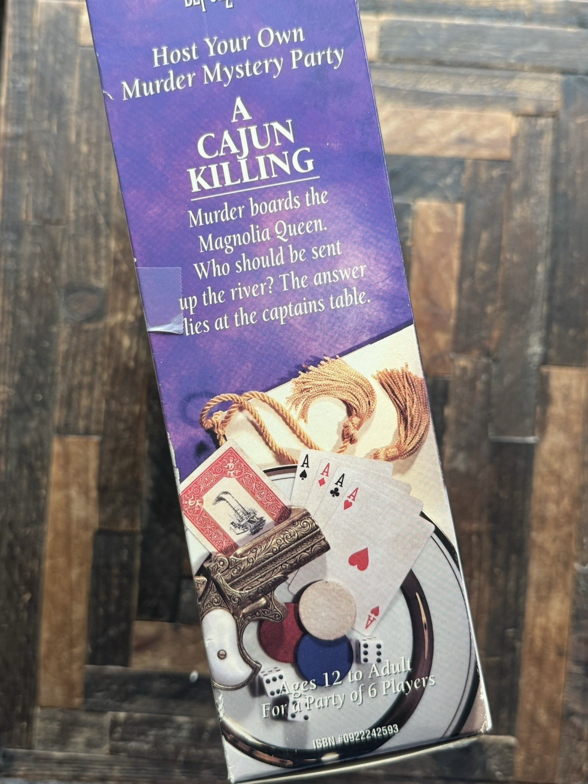 Bepuzzled Murder à la Carte Cajun Killing Dinner Party Game Complete 1994