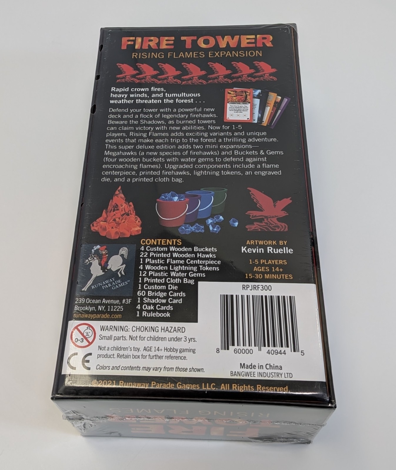 Fire Tower Rising Flames Expansion Super Deluxe Edition Runaway Parade Games New
