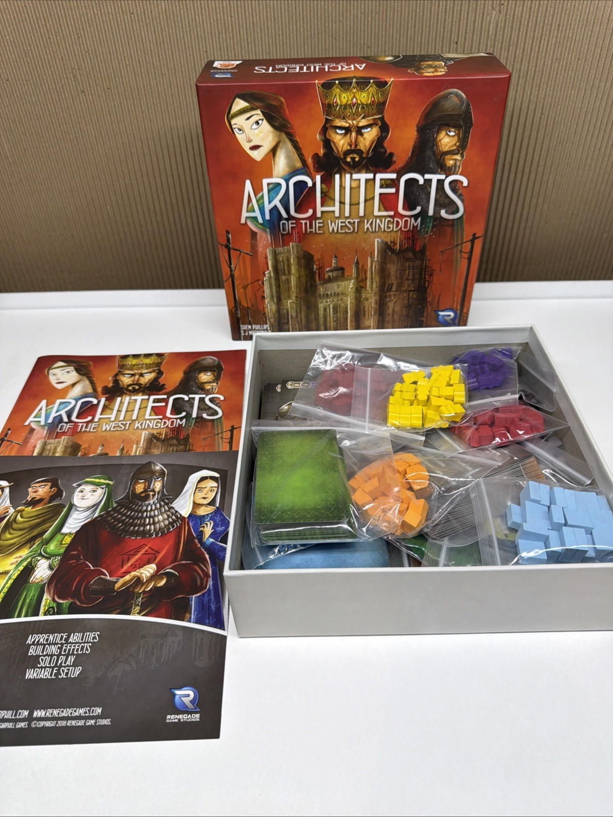 Architects of the West Kingdom Strategy Board Game Renegade Garphill