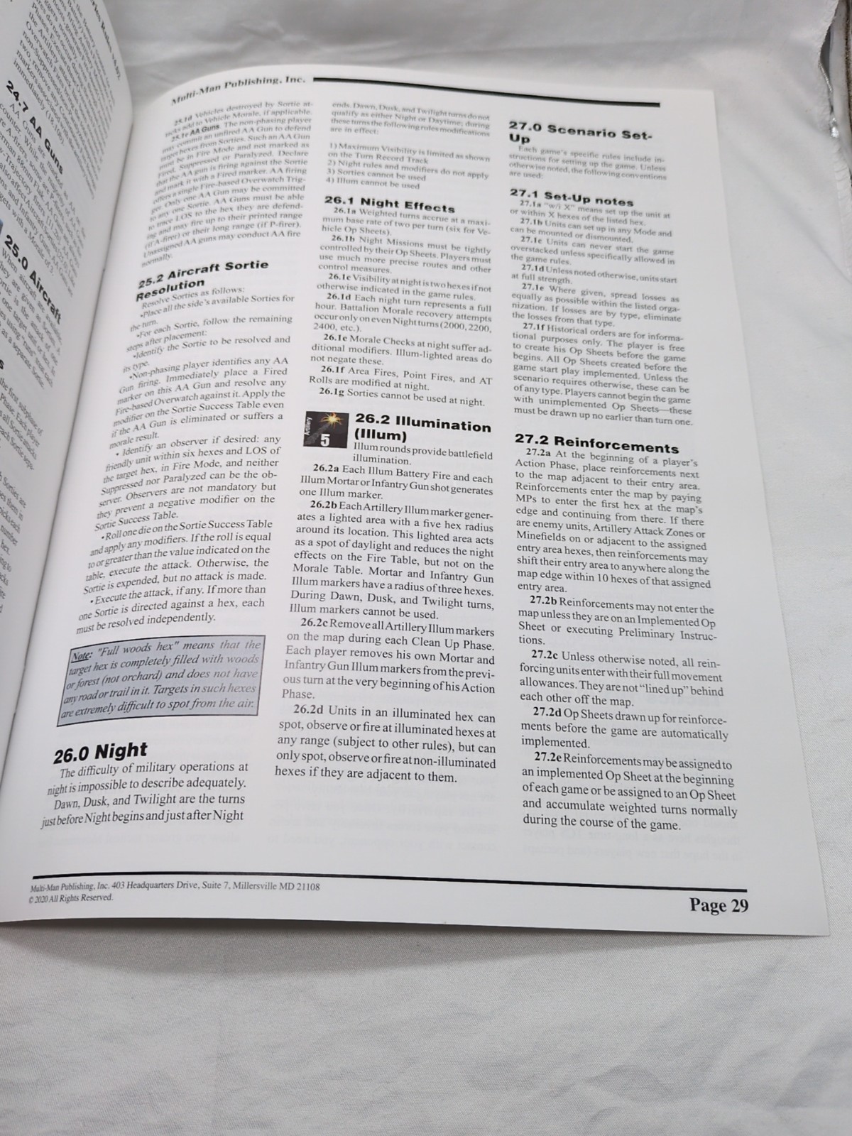 Multi-Man Publishing Tactical Combat Series v4.02 Series Rules