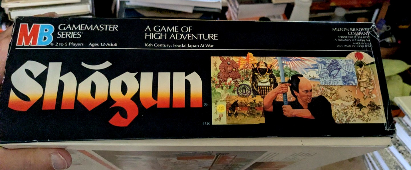 Milton Bradley SHOGUN Board Game Gamemaster Series 1986 FAST SHIPPING