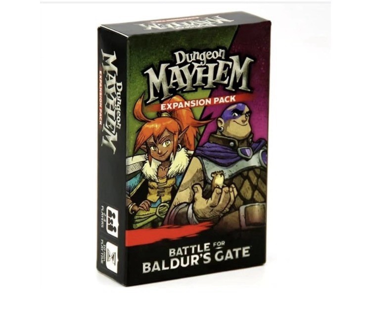 Dungeon Mayhem Battle for Baldur’s Gate Expansion Pack D&D Card Game PICTURED +?