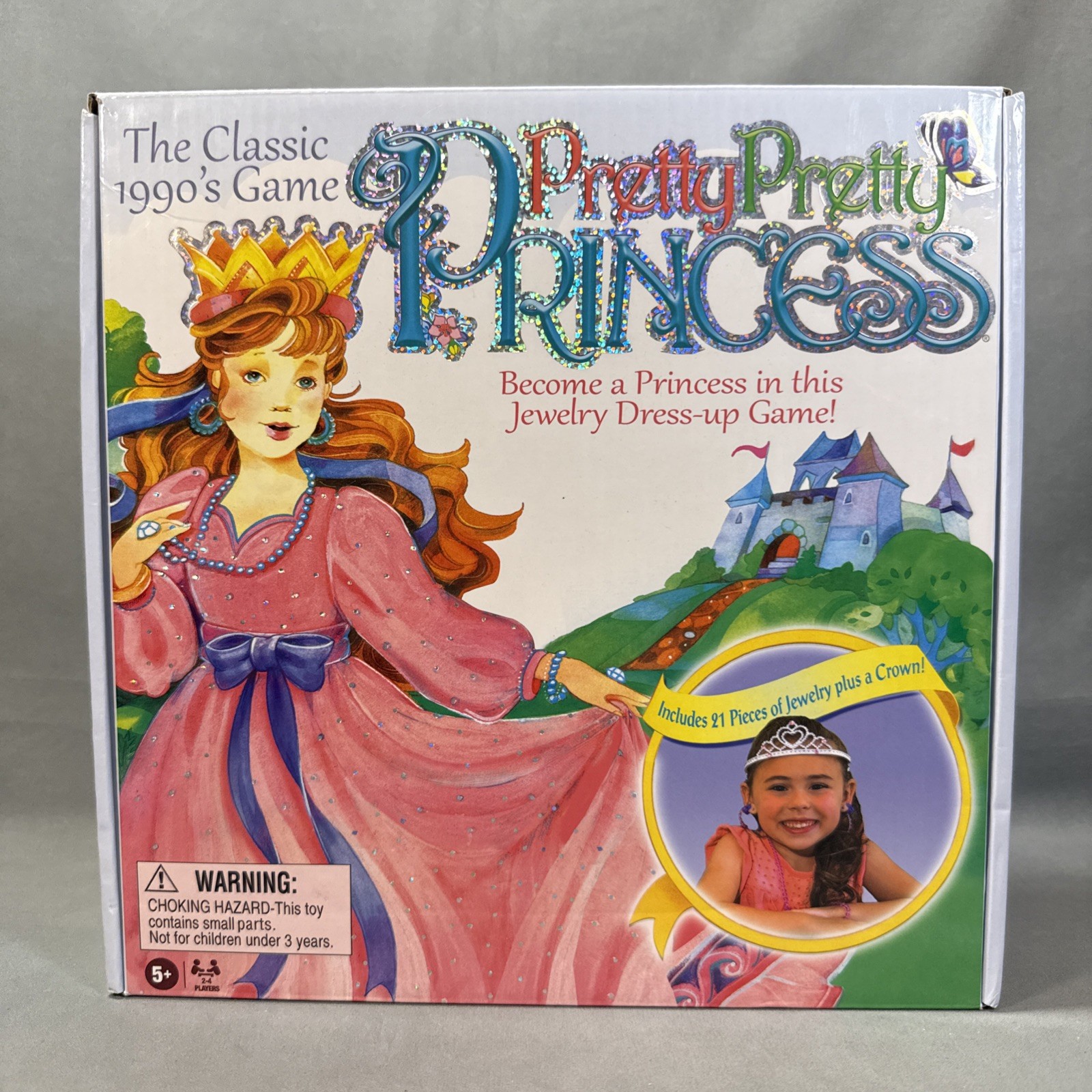 Hasbro Pretty Pretty Princess Jewelry Dress Up Board Game 2023 100% Complete VG+