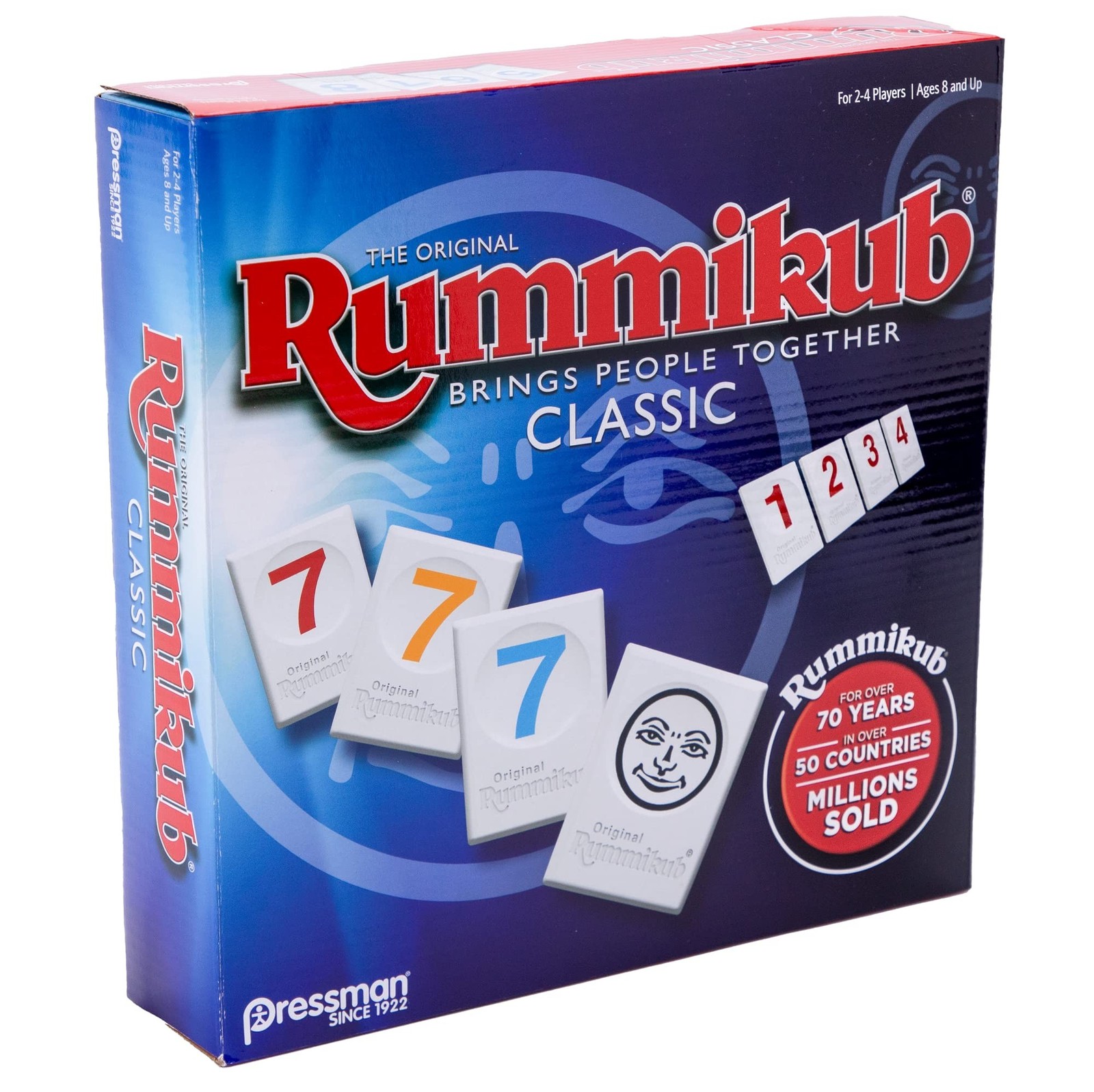 Classic Rummikub Game Board 2 to 6 Players Easy Fun Strategy Play NEW