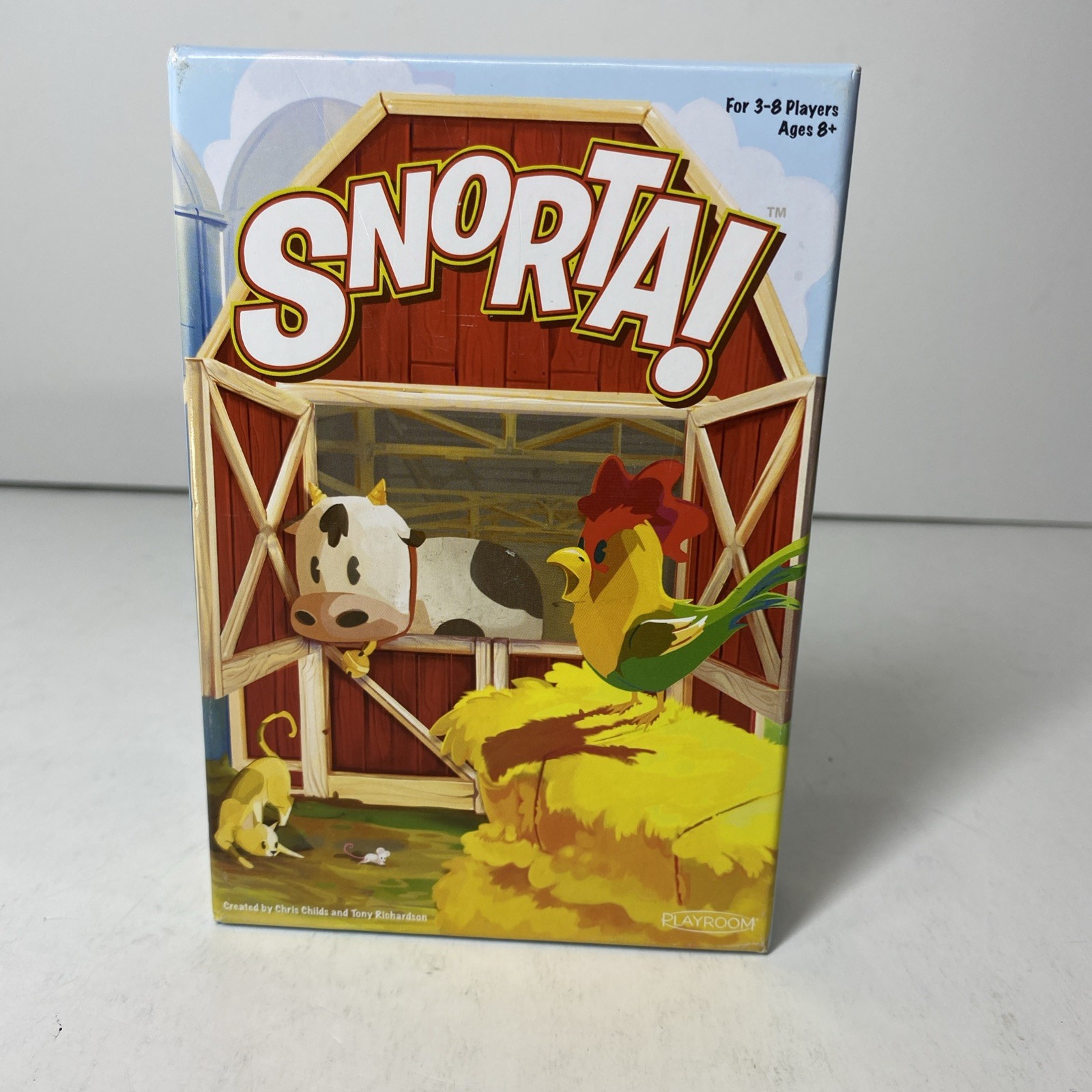 Snorta! Card Game By Playroom-2020 Edition- Family Game Night- Animals-COMPLETE
