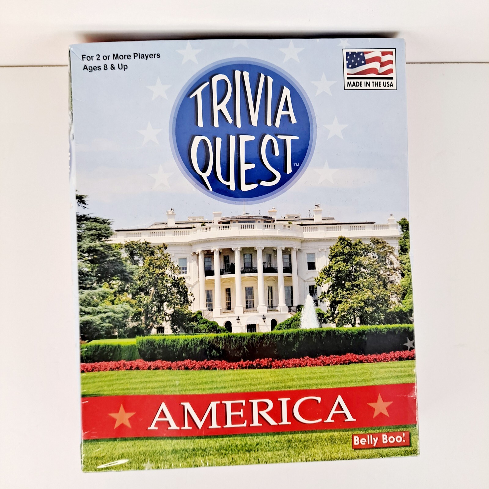 Trivia Quest: America History Card Game w U.S. Questions by Belly Boo!