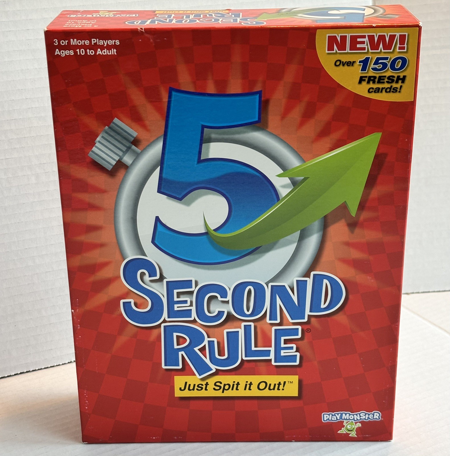 Play Monster “5 Second Rule “Board game for ages 10 and up Fun party game