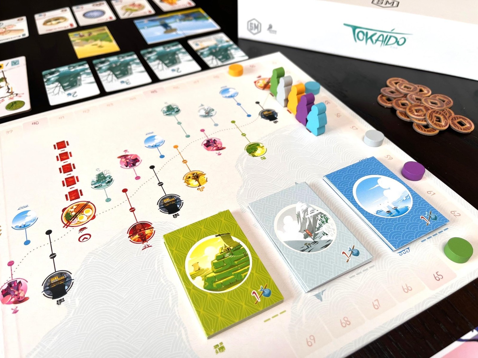 : Tokaido (Base Game) by Antoine Bauza | A Zen Strategy Board Game About Trav…