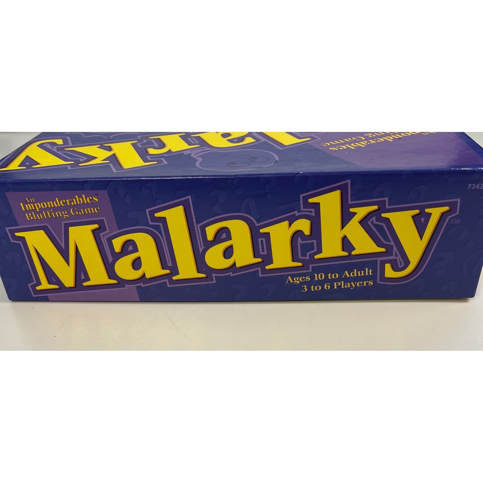 Malarky An Bluffing Board Game Patch Products 1997 Complete Vintage Complete