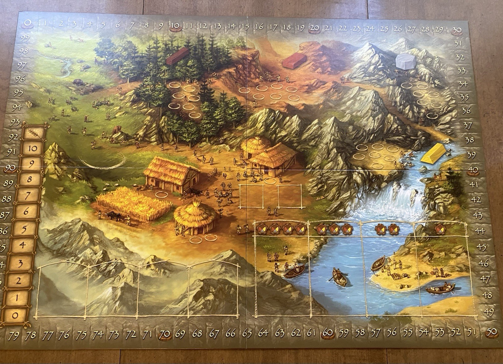 Stone Age Z-Man Board Game, Family Game, 2013, 2-4 Players, 13+ 100% COMPLETE