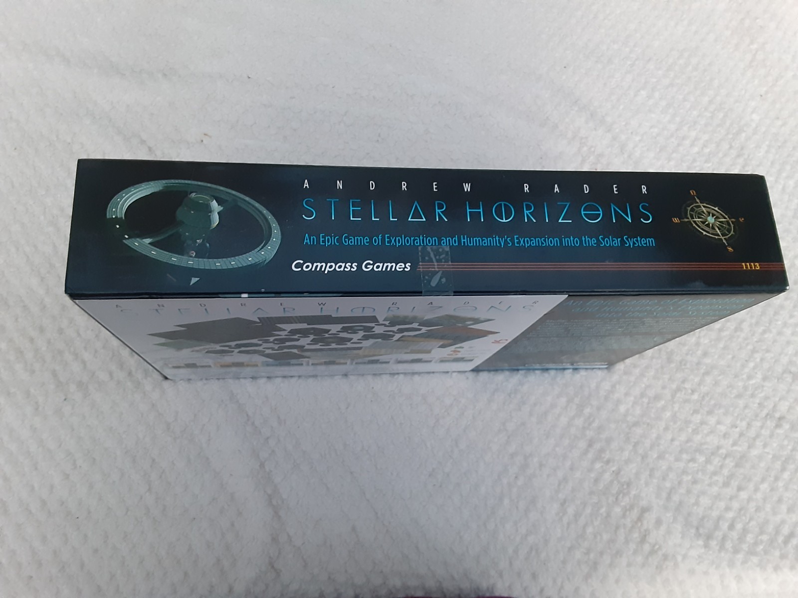 NEW Stellar Horizons Board Game Space Exploration Compass Game 1113 Andrew Rader