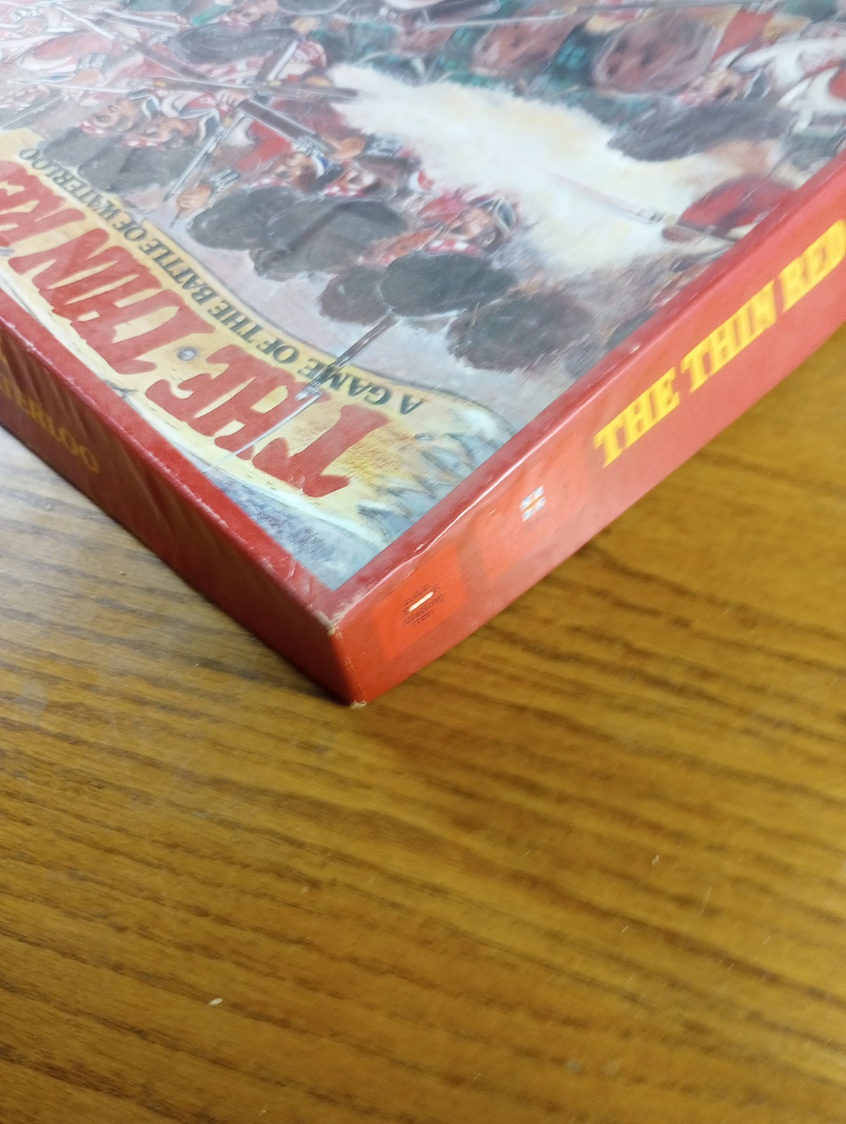 Yaquinto The Thin Red Line Battle of Waterloo Napoleon 1815 strategy game Poor